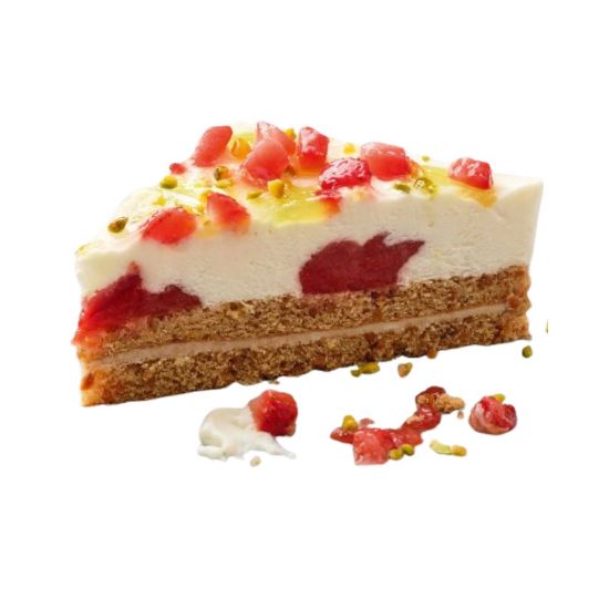 Bild von Erdbeer-Lemon-Crunchy-Ecke mit der Beschreibung 1900 g in 12 Portionen NEU