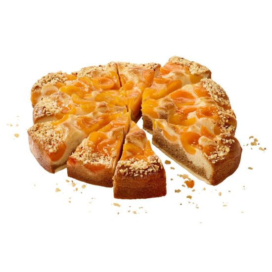 Bild von Aprikosen-Kuchen - vegan mit der Beschreibung ø26cm /1570g  in 12 Stk. vorgeschnitten