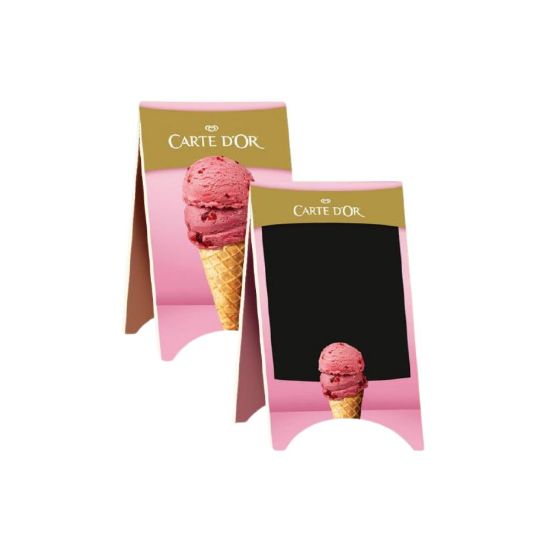 Bild von CDO Standschild m.Kreidetafel mit der Beschreibung Gelateria