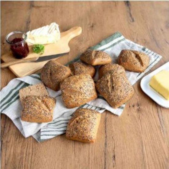 Bild von Hanfbrötchen 50g mit der Beschreibung Fertig gebacken