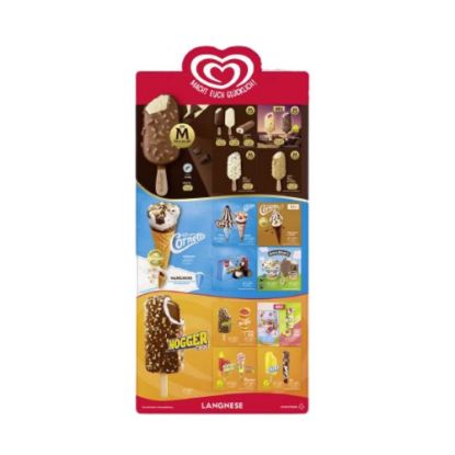 Bild von Flexible Preistafel,24 Produkte mit der Beschreibung Sortiment vorgedruckt, B 41,5 x H 75cm