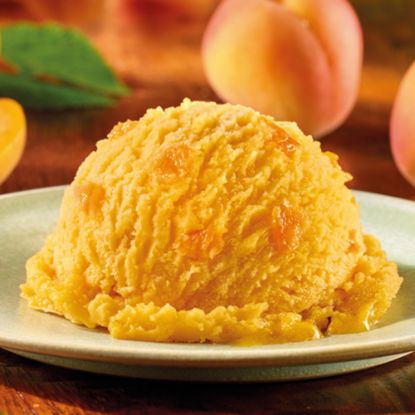 Bild von CDO Aprikose Sorbet mit der Beschreibung Mediteranes Aprikosensorbet mit Fruchstücken