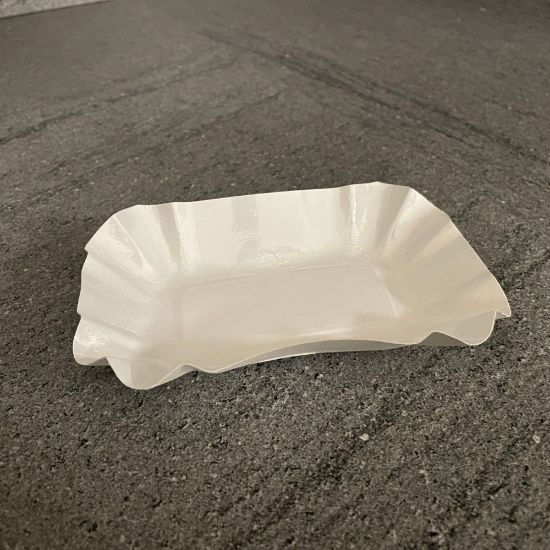 Bild von Pappschale 51KU 9x14x3cm mit der Beschreibung Pommes-klein