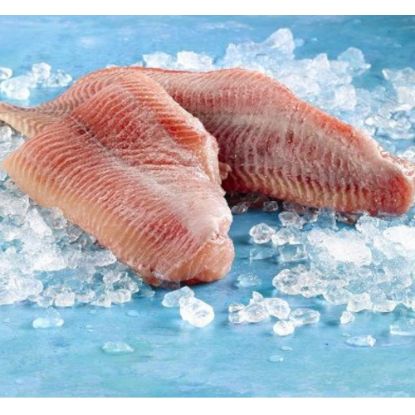 Bild von Welsfilet ohne Haut,200-400g mit der Beschreibung Rotfleischiges, festes Filet - Ideal zum Braten & Grillen.