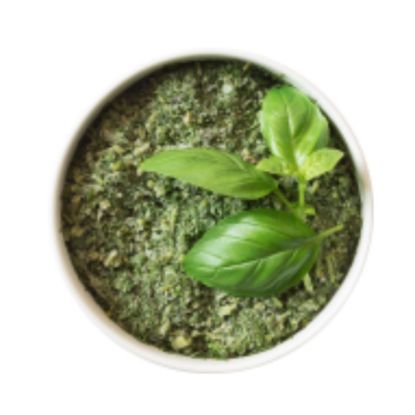 Basilikum, gehackt