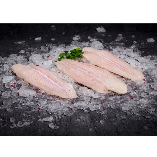 Bild von Pangasiusfilet natur, 170-230g mit der Beschreibung Naturfilet wie gewachsen, praktisch grätenfrei