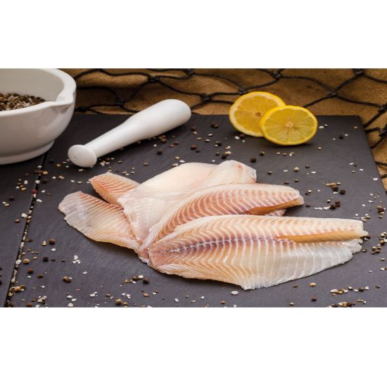 Bild von Tilapiafilet ohne Haut, 140-200g mit der Beschreibung Ein Buntbarsch zum braten, dünsten & grillen bestens geignet.Praktisch grätenfrei.