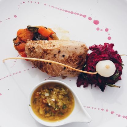 Bild von Hähnchenbrustfilet, Brasil. mit der Beschreibung Hähnchenbrust wie gewachsen, ohne Haut, ohne Knochen, gesalzen, frei von Fett, unkalibriert