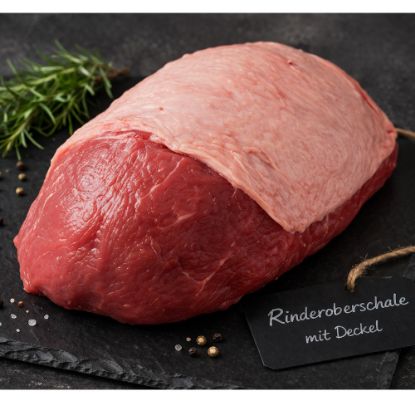 FRISCHE Rinderoberschale mit Deckel, ca.8kg+