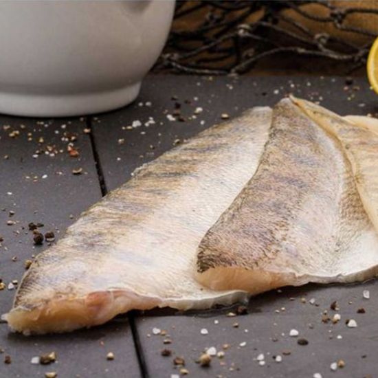 Bild von Zanderfilet mit Haut 300-500g mit der Beschreibung 20% Glasur, einzeln entnehmbar & gut portionierbar