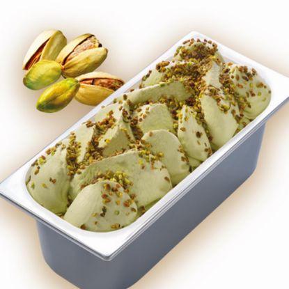 Bild von CDO Gelateria Pistazie mit der Beschreibung Pistazieneis mit Pistazienstücken verfeinert