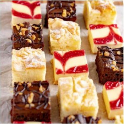 Bild von Catering-Schnitten mit der Beschreibung 3-fach sortiert