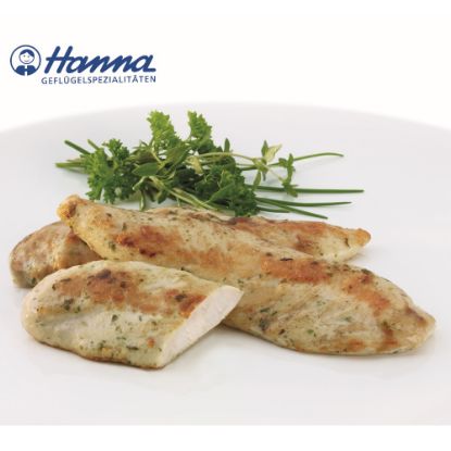 Bild von Roasted Chicken Innenfilets mit der Beschreibung Hähnchen-Innenfilets gebraten