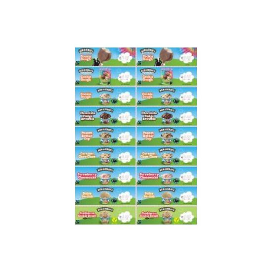 Bild von B&J  Preiskärtchen f.100ml mit der Beschreibung shorty