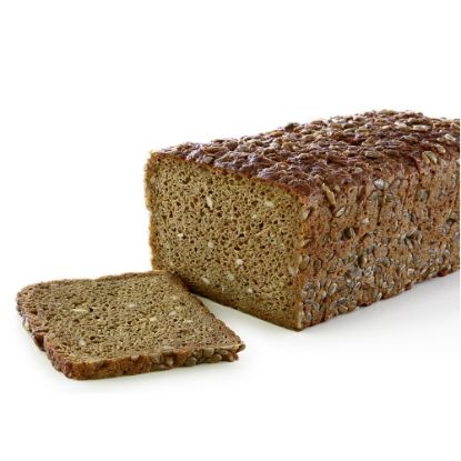 Bild von Sonnenblumenkernbrot 1000g mit der Beschreibung geschnitten
