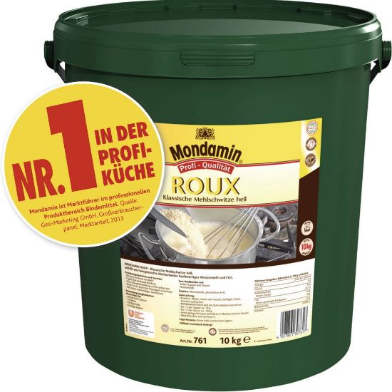 Bild von Roux Klassische Mehlschwitze HELL mit der Beschreibung Einfach einrühren - fertig.