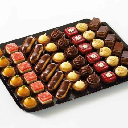 Bild von Petits Fours "Tradition" mit der Beschreibung 8-fach sortiert, fertig gebacken
