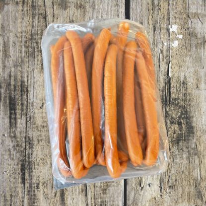 Bild von FRISCHE Wiener Würstchen 50g/St mit der Beschreibung Knackig im Biss & gut geräuchert. Im Atmospack verpackt.