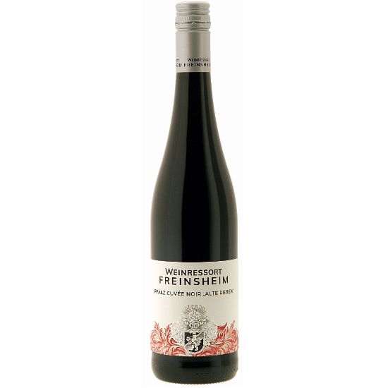 Bild von Freinsheim Pflaz Cuvée Noir "Alte Reben" QbA mit der Beschreibung 0,75 L/Fl - 13,5% Vol.