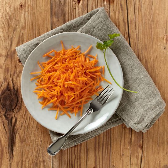 Bild von Möhrensalat mit der Beschreibung Vorbestellung bis mittwochs - Lieferung ab Folgewoche Montag