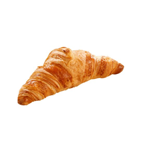 Bild von FF-Bio Buttercroissant 45g mit der Beschreibung Original französisches Buttercroissant, fertig gebacken.