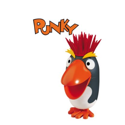 Bild von Eisfigur Punky Vanille 70ml mit der Beschreibung Dieser lustige Pinguin ist gefüllt mit Eis Vanillegeschmack