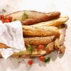 Bild von Knusper-Baguette-Kiste 280g mit der Beschreibung 4-fach sortiert, vorgebacken