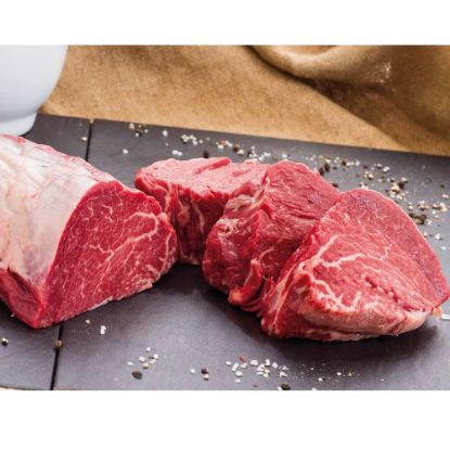 Bild von Frisches Rinderfilet 3/4 Ibs Argentinien mit der Beschreibung gereift, ca.1,5 kg / Filet, einzeln vakumiert