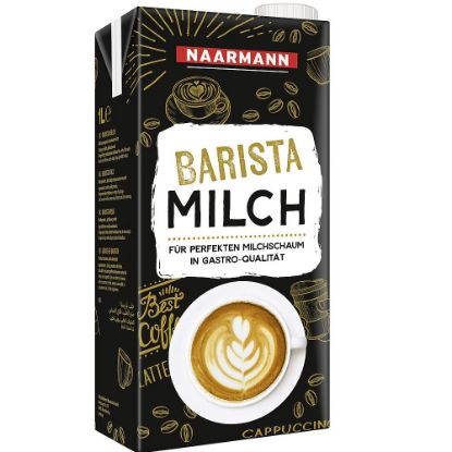 Bild von Barista Milch 3,2% mit der Beschreibung Für den perfekten Milchschaum in Gastro-Qualität. Mit Ein-Dreh-Verschluss