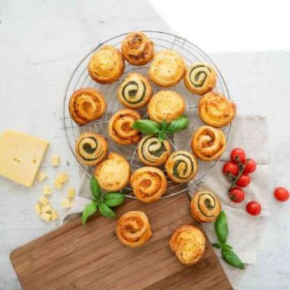 Bild von Mini Mix Schnecken gesalzen mit der Beschreibung 3-fach sortiert