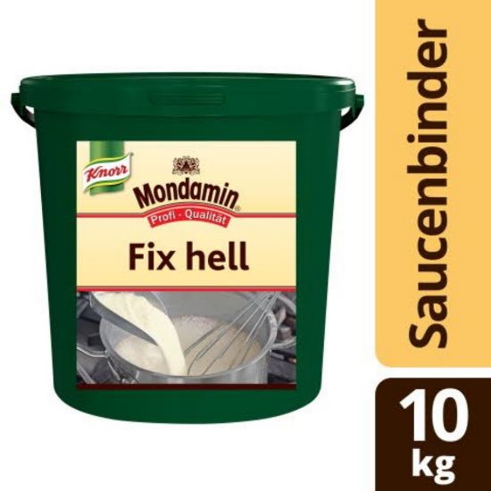 Bild von Mondamin Fix Saucenbinder HELL mit der Beschreibung Die perfekte Art, helle Soßen zu binden!