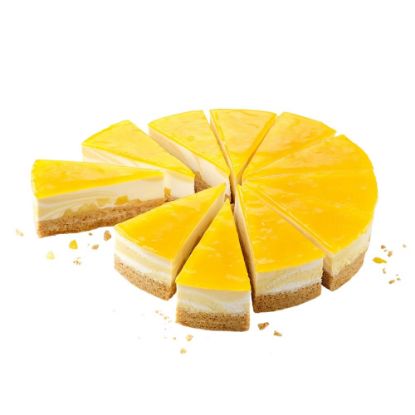 Bild von Mango Cake 1475 g NEU mit der Beschreibung 24 cm in 12 Stk. vorgeschn.