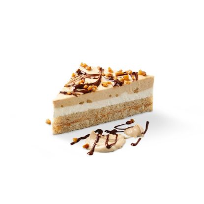 Bild von Walnuss-Crunch-Ecke mit der Beschreibung 19,5x29cm/1500g in 12 Stk. vorgeschnitten