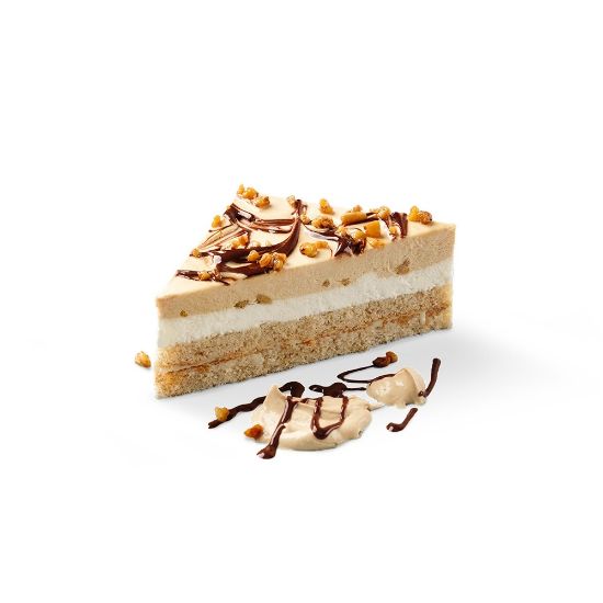 Bild von Walnuss-Crunch-Ecke mit der Beschreibung 19,5x29cm/1500g in 12 Stk. vorgeschnitten