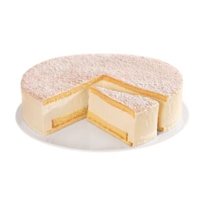 Bild von Käse-Sahne-Torte mit der Beschreibung ø 28cm /1800g ungeschnitten