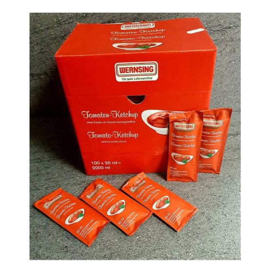Bild von Tomatenketchup 20 ml mit der Beschreibung Portionsbeutel