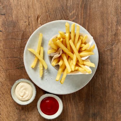 Bild von Frische Pommes Frites NS , 10,5 mm mit der Beschreibung Premier 28, vorfrittiert