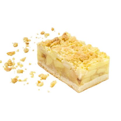 Bild von Apfel-Butterstreusel-Schnitte mit der Beschreibung 28x38cm/3300g in 20 Stk. vorgeschnitten