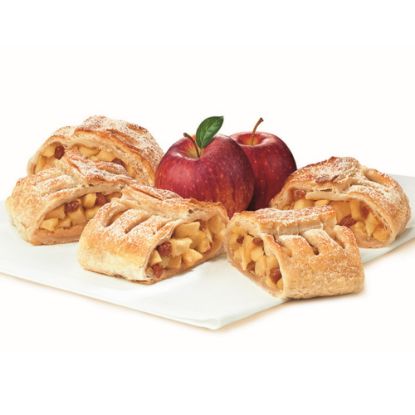 Bild von PAN Apfelstrudel Schnitte 110g mit der Beschreibung fertig gebacken