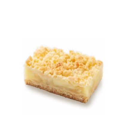 Bild von Apfel-Streuselkuchen mit der Beschreibung 2700g, in 21 Stk. vorgeschnitten vegan
