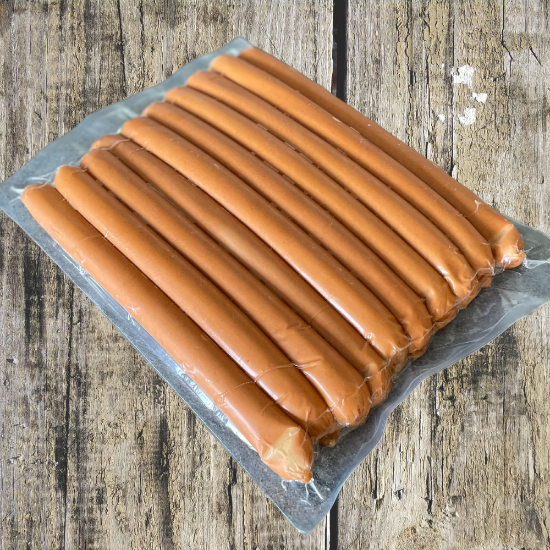 Bild von FRISCHE Riesen-Currywurst im Schäldarm 180g/St mit der Beschreibung Der Klassiker zum satt werden - groß & echt lecker.