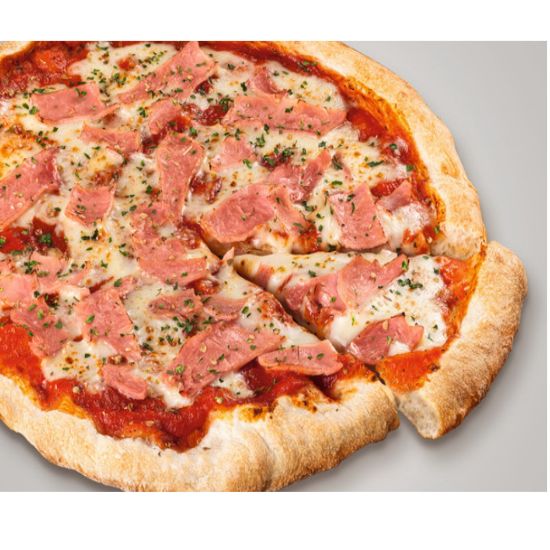 Bild von SteinofenPizza Perfettissima Prosciutto 380g/ø 29 cm mit der Beschreibung mit saftigem Schinken & feinem Mozarella Käse