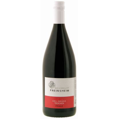 Bild von Freinsheim Deli Rosso QbA mit der Beschreibung 1,0L/Fl. - 12,5% Vol.
