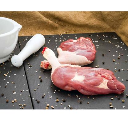 Bild von Barbarie Entenkeulen 300-400g / Stück mit der Beschreibung Französisch  Entenkeule - 2 Stk. vakumiert