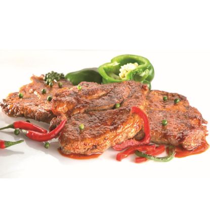 Bild von Schweinenackensteak gewürzt 150g mit der Beschreibung mit Paprika-Marinade