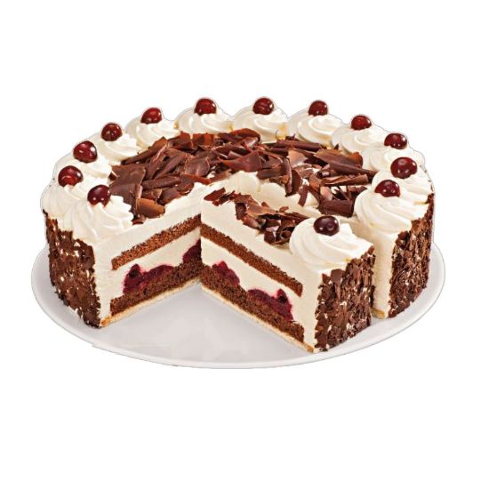 Bild von Schwarzwälder-Kirsch-Torte mit der Beschreibung ø28 cm /2050g ungeschnitten
