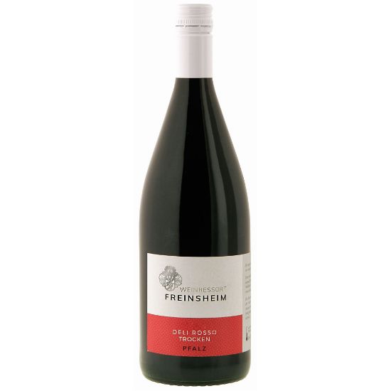 Bild von Freinsheim Deli Rosso QbA mit der Beschreibung 1,0L/Fl. - 12,5% Vol.