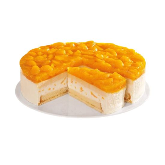 Bild von Mandari-Käse-Sahne-Torte mit der Beschreibung ø 28cm /2500g ungeschnitten