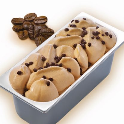 Bild von CDO Gelateria Kaffee mit der Beschreibung Kaffeeeis mit Kaffee- Schokobohnen, ohne deklarationspflichtige Zusatzstoffe