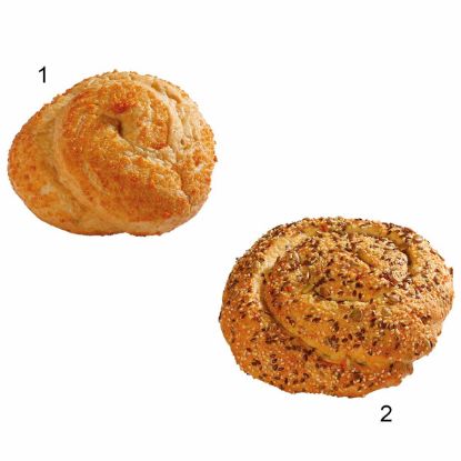 Bild von Zero Wheat Brötchen-Mischkiste 80g mit der Beschreibung 2-fach sortiert, vorgebacken